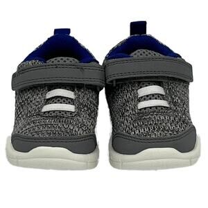 Simple Joys by Carter Jodynn Fabric Sneaker Grey/Blue Size 5